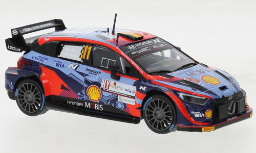 Hyundai i20 Rally1 No.11 Rally Croatia 2022 Neuville/Wydaeghe - 1:43